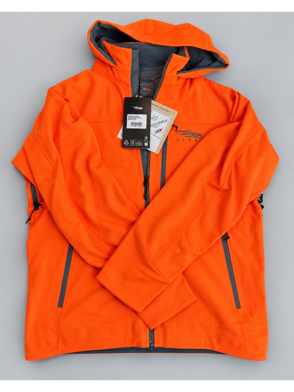 Sitka Men's Windstopper Softshell Jacket Orange Size M